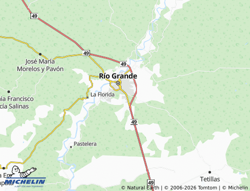 Mappa MICHELIN San Judas Tadeo - ViaMichelin