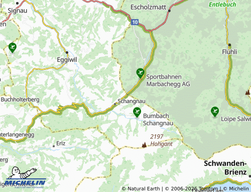 MICHELIN-Landkarte Wald - ViaMichelin