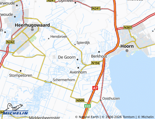 Mapa MICHELIN De Goorn - ViaMichelin
