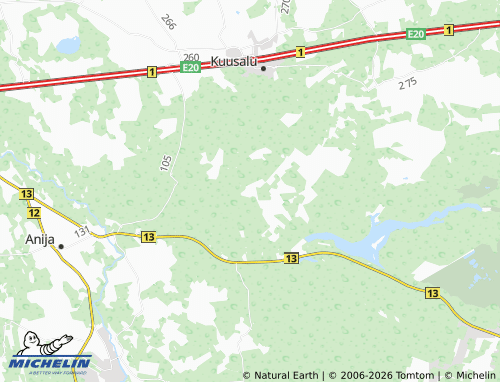 MICHELIN Rehatse map - ViaMichelin