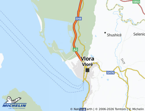 Mapa MICHELIN Nartë - ViaMichelin