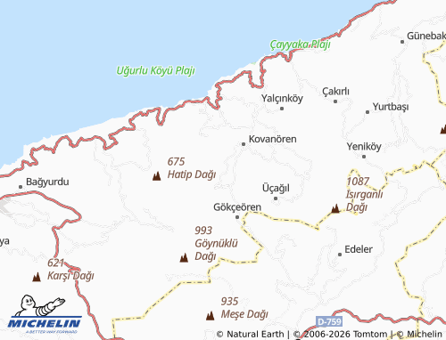 Mappa MICHELIN Pehlivanlı - ViaMichelin