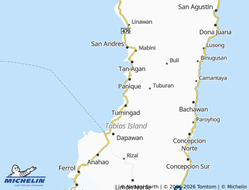 Mappa MICHELIN Libertad - ViaMichelin