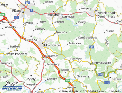 Mappa MICHELIN Třemblat - ViaMichelin