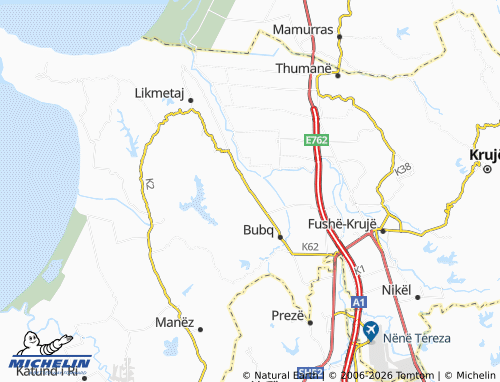 Mappa MICHELIN Mallkuç - ViaMichelin