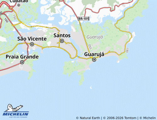 Mapa MICHELIN Santa Rosa 2 - ViaMichelin