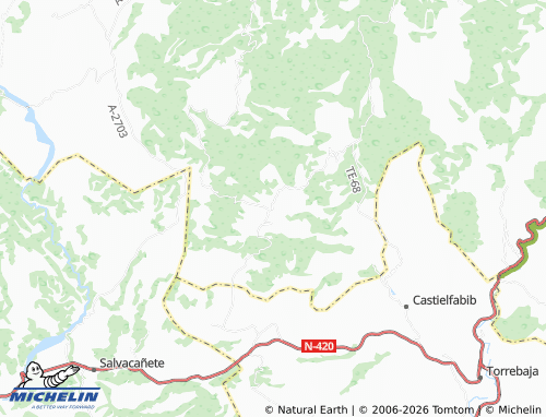 Mappa MICHELIN Alobras - ViaMichelin