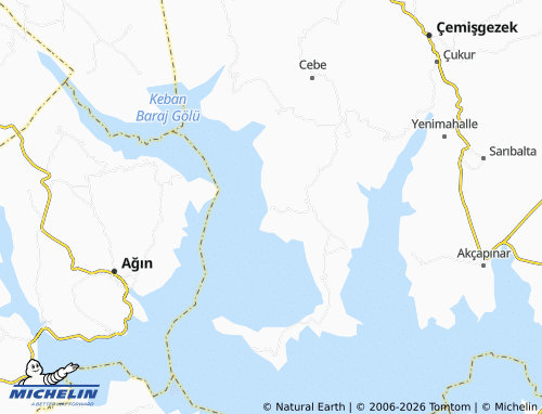Mappa MICHELIN Karasar - ViaMichelin