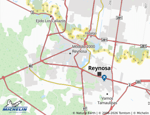 Mappa MICHELIN San Ricardo - ViaMichelin