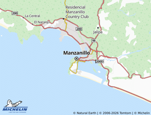 Mapa MICHELIN Vía Región Naval Mil - ViaMichelin