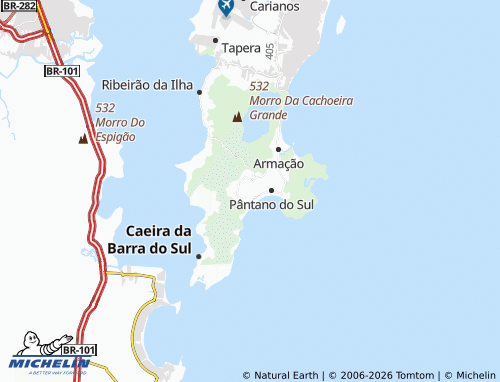 Mapa MICHELIN Açores - ViaMichelin