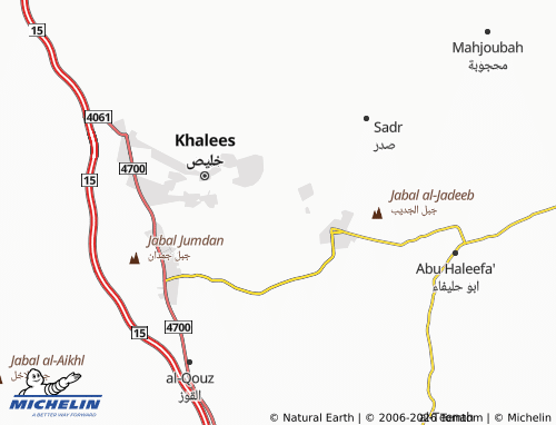 MICHELIN-Landkarte al-Basateen - ViaMichelin