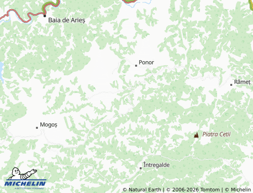 MICHELIN Măcărești map - ViaMichelin