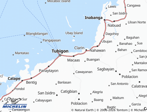 Mappa MICHELIN Macaas - ViaMichelin