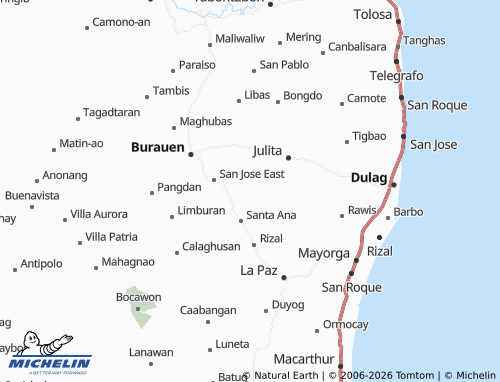 MICHELIN San Andres map - ViaMichelin