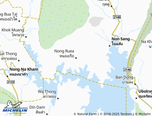 MICHELIN Nong Ruea map - ViaMichelin