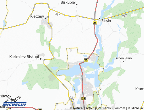 Carte MICHELIN Mieczysławów - ViaMichelin