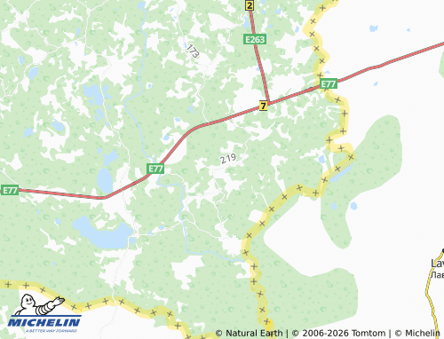 Mapa MICHELIN Väiko-Tiilige - ViaMichelin