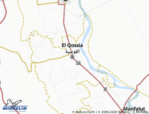 Mappa MICHELIN Nizali Janoub - ViaMichelin