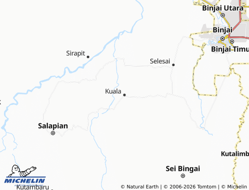 MICHELIN Kuala map - ViaMichelin