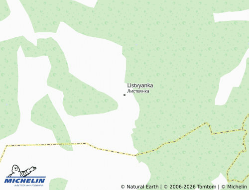 MICHELIN-Landkarte Listvyanka - ViaMichelin