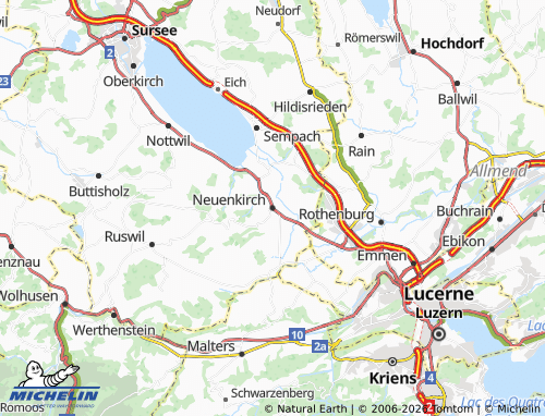 Mappa MICHELIN Neuenkirch - ViaMichelin