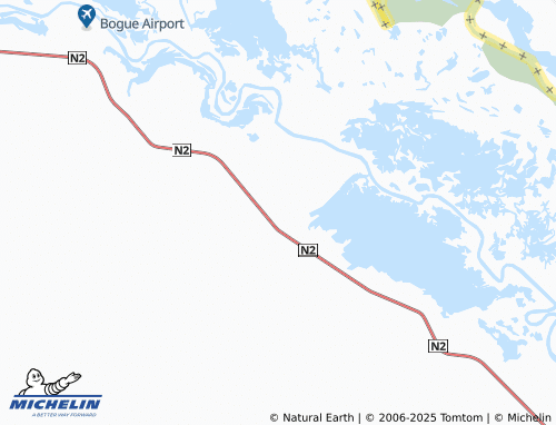 MICHELIN Haire Lao map - ViaMichelin