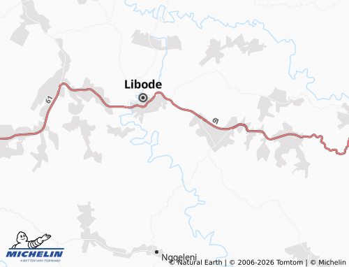 MICHELIN-Landkarte Mtyu - ViaMichelin