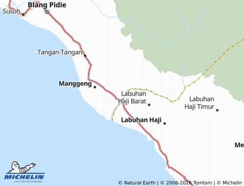 Kaart MICHELIN Kaye Aceh - ViaMichelin