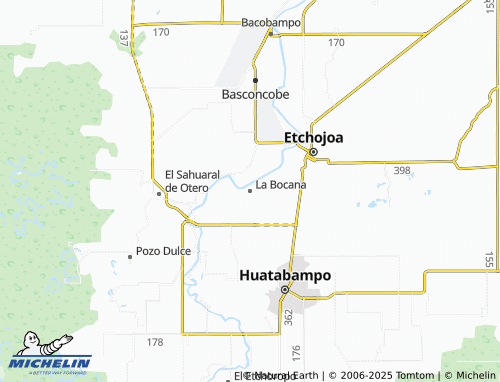 MICHELIN La Bocana map - ViaMichelin