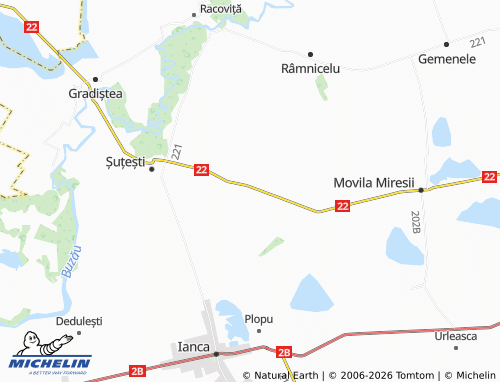 Mappa MICHELIN Mihail Kogălniceanu - ViaMichelin