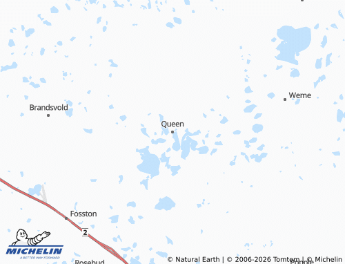 Mapa MICHELIN Queen - ViaMichelin