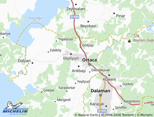 Mappa MICHELIN Karaburun - ViaMichelin