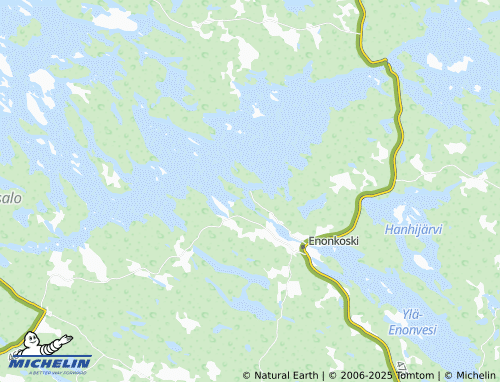MICHELIN Hyypiänniemi map - ViaMichelin