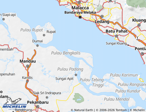 Mappa MICHELIN Bengkalis - ViaMichelin