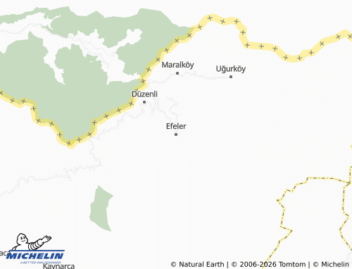 Mappa MICHELIN Efeler - ViaMichelin