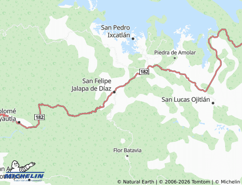 MICHELIN San Andrés map - ViaMichelin
