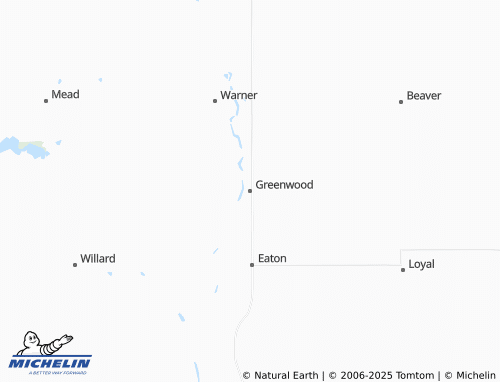 MICHELIN Greenwood map - ViaMichelin