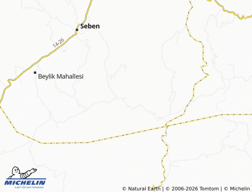 Mappa MICHELIN Hoçaş - ViaMichelin