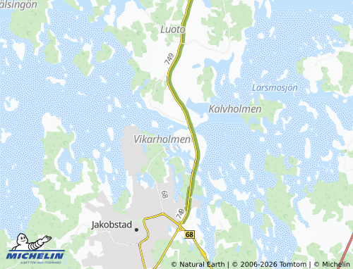 Carte MICHELIN Lilla Furuholmen - ViaMichelin