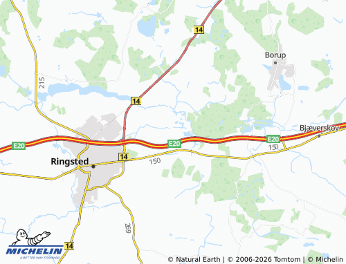 Mappa MICHELIN Kværkeby - ViaMichelin