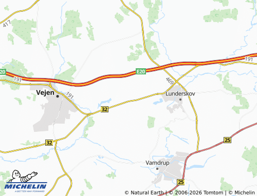 Mappa MICHELIN Store Andst - ViaMichelin