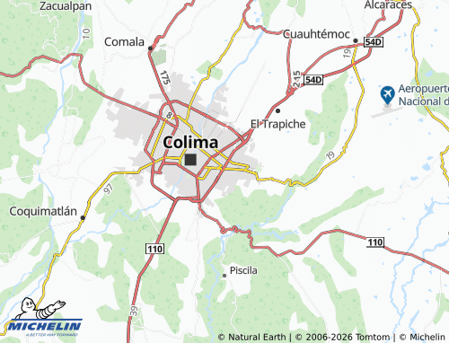 MICHELIN Nuevo Paraíso map - ViaMichelin