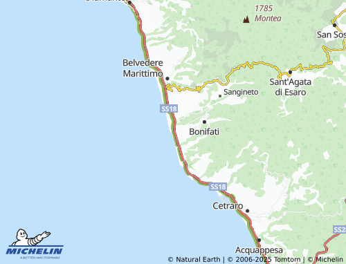 Carte MICHELIN Sparvasile - ViaMichelin