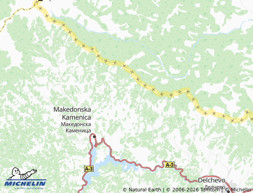 Mapa MICHELIN Chobanska Maala - ViaMichelin