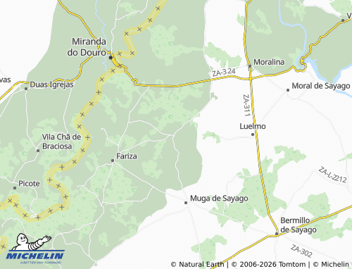 Mappa MICHELIN Argañín - ViaMichelin