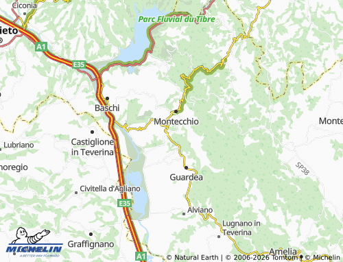Mapa MICHELIN Tenaglie - ViaMichelin
