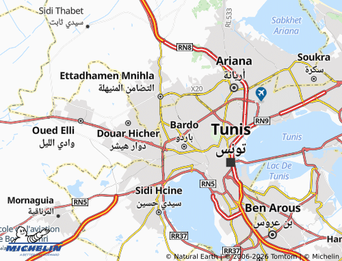 Mappa MICHELIN al-Tahreer - ViaMichelin