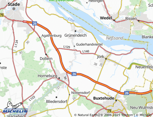 MICHELIN Neuenkirchen map - ViaMichelin