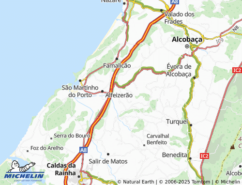 MICHELIN Casal do Pardo map - ViaMichelin